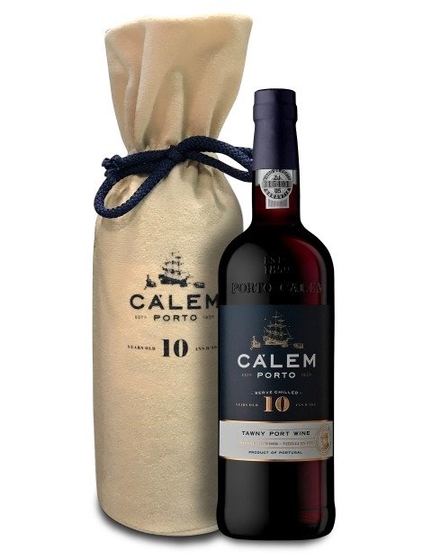 VINHO DO PORTO CALEM 10 ANOS COM SACO